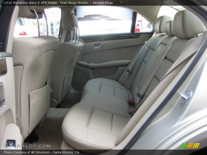 Pearl Beige Metallic / Almond Beige 2010 Mercedes-Benz E 350 Sedan