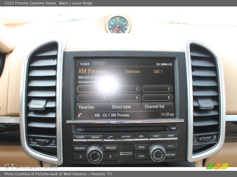 Controls of 2013 Cayenne Diesel