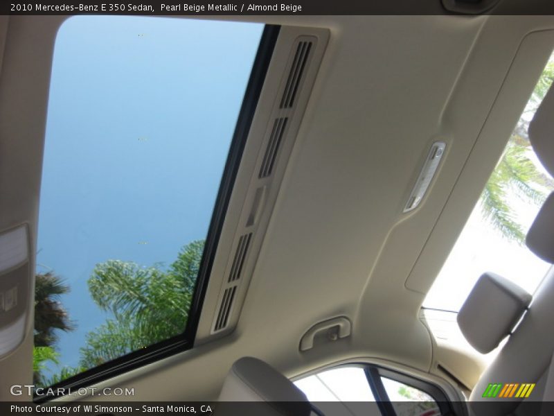 Pearl Beige Metallic / Almond Beige 2010 Mercedes-Benz E 350 Sedan