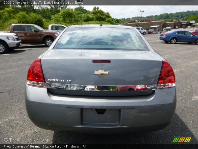 Dark Silver Metallic / Ebony 2009 Chevrolet Impala LT
