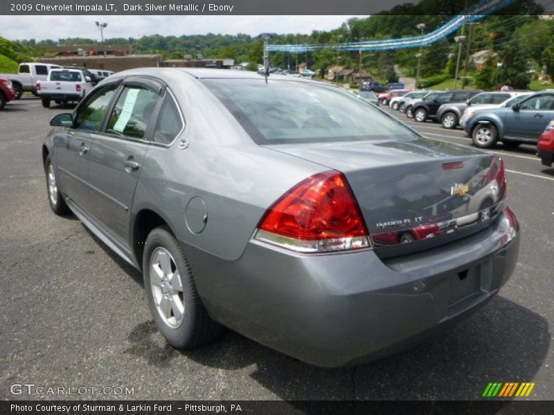 Dark Silver Metallic / Ebony 2009 Chevrolet Impala LT