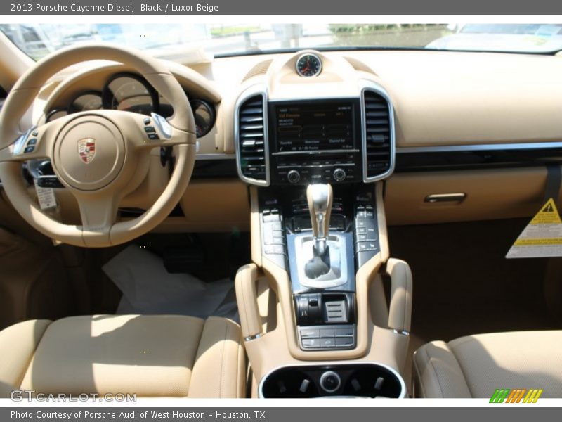 Black / Luxor Beige 2013 Porsche Cayenne Diesel