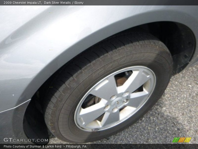 Dark Silver Metallic / Ebony 2009 Chevrolet Impala LT