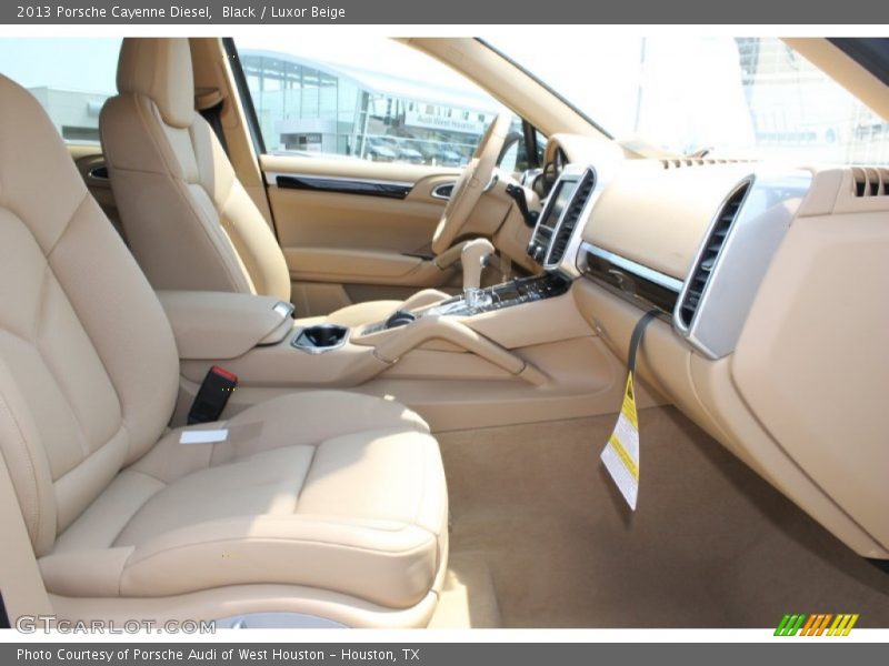 Black / Luxor Beige 2013 Porsche Cayenne Diesel
