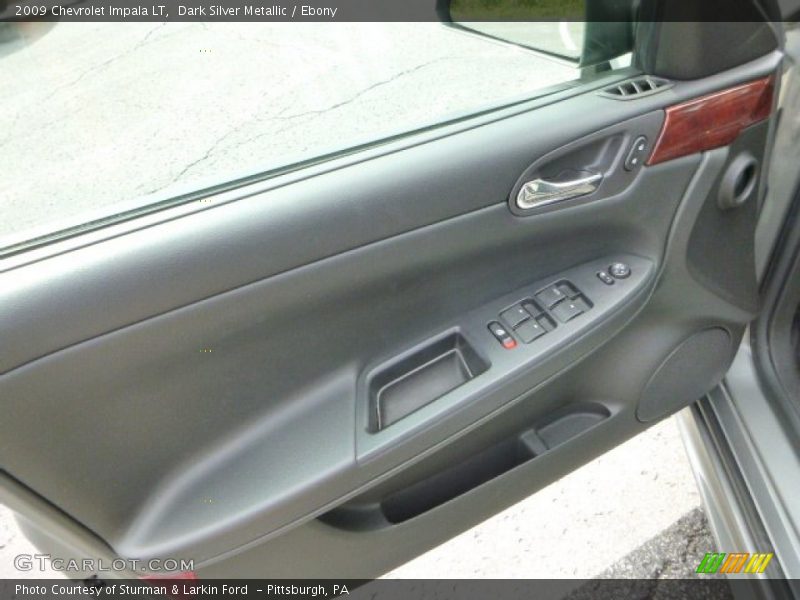 Dark Silver Metallic / Ebony 2009 Chevrolet Impala LT