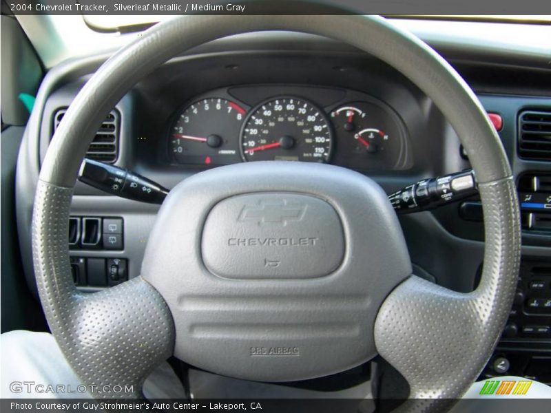 Silverleaf Metallic / Medium Gray 2004 Chevrolet Tracker