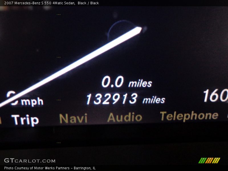 Black / Black 2007 Mercedes-Benz S 550 4Matic Sedan