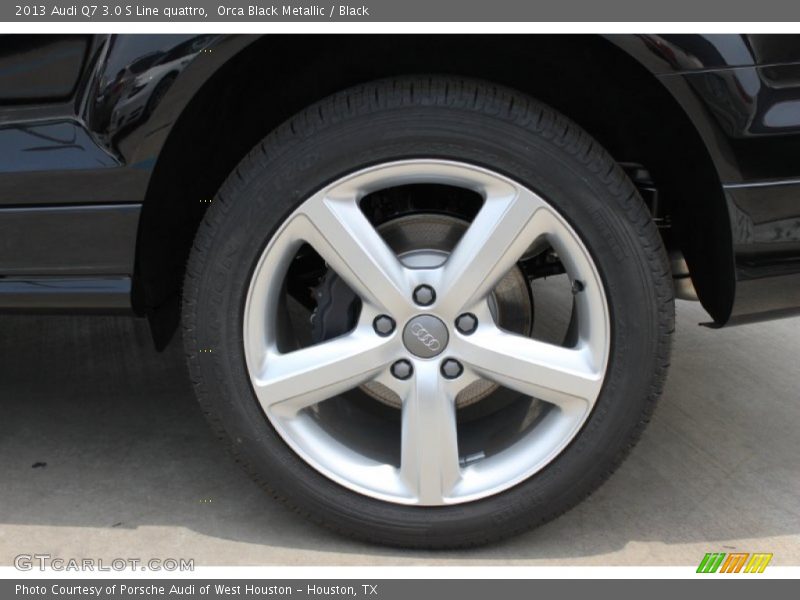 Orca Black Metallic / Black 2013 Audi Q7 3.0 S Line quattro