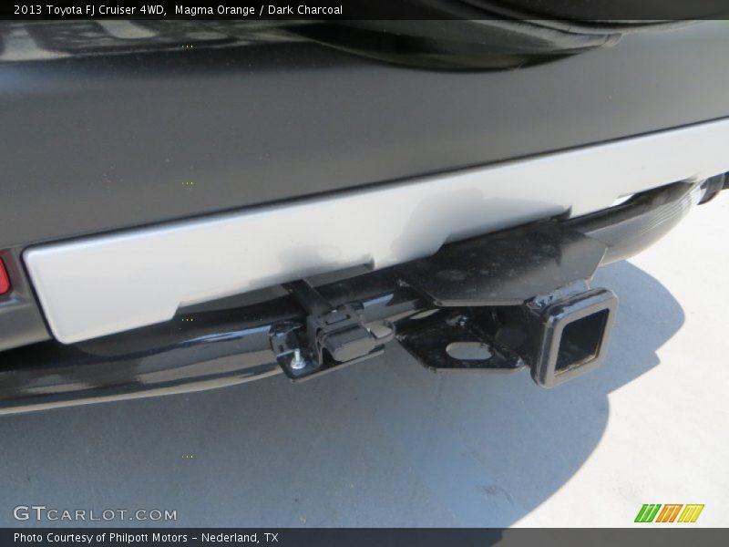 Magma Orange / Dark Charcoal 2013 Toyota FJ Cruiser 4WD