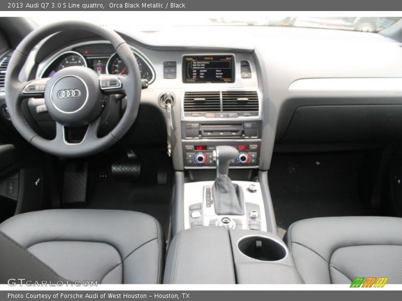 Orca Black Metallic / Black 2013 Audi Q7 3.0 S Line quattro