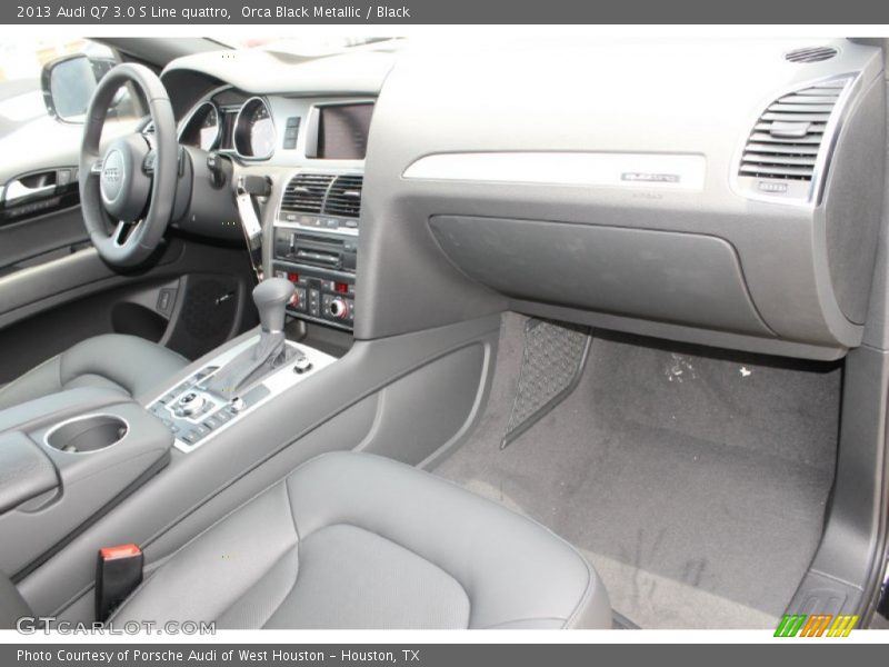 Orca Black Metallic / Black 2013 Audi Q7 3.0 S Line quattro