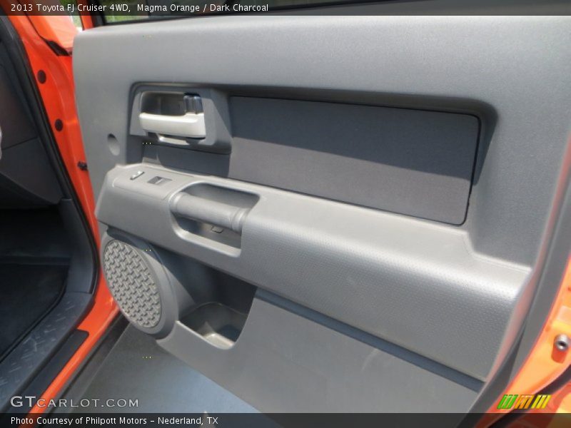 Magma Orange / Dark Charcoal 2013 Toyota FJ Cruiser 4WD