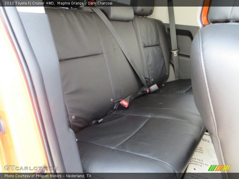 Magma Orange / Dark Charcoal 2013 Toyota FJ Cruiser 4WD