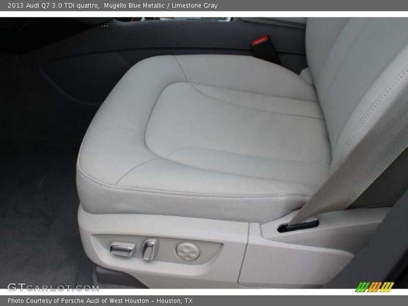 Mugello Blue Metallic / Limestone Gray 2013 Audi Q7 3.0 TDI quattro