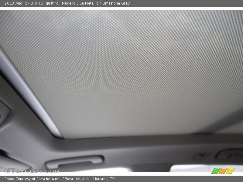 Mugello Blue Metallic / Limestone Gray 2013 Audi Q7 3.0 TDI quattro
