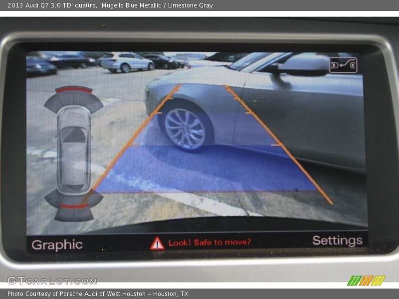 Mugello Blue Metallic / Limestone Gray 2013 Audi Q7 3.0 TDI quattro