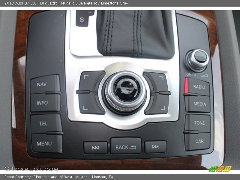 Mugello Blue Metallic / Limestone Gray 2013 Audi Q7 3.0 TDI quattro