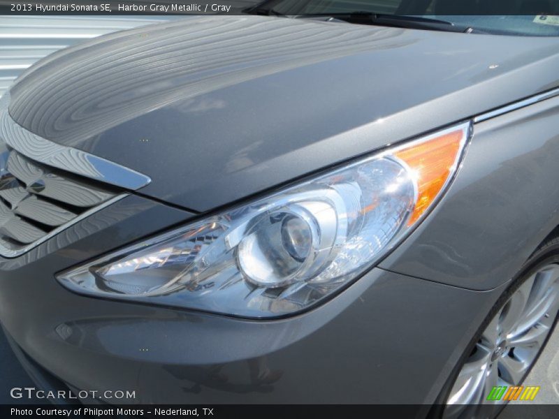 Harbor Gray Metallic / Gray 2013 Hyundai Sonata SE