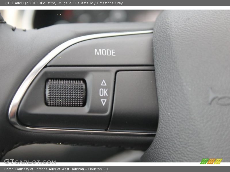Mugello Blue Metallic / Limestone Gray 2013 Audi Q7 3.0 TDI quattro