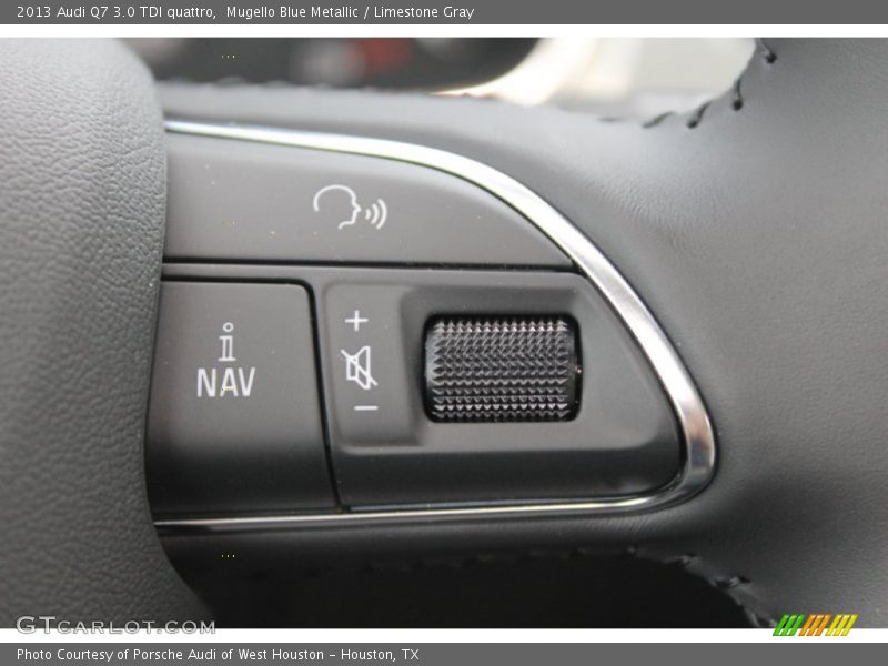 Mugello Blue Metallic / Limestone Gray 2013 Audi Q7 3.0 TDI quattro