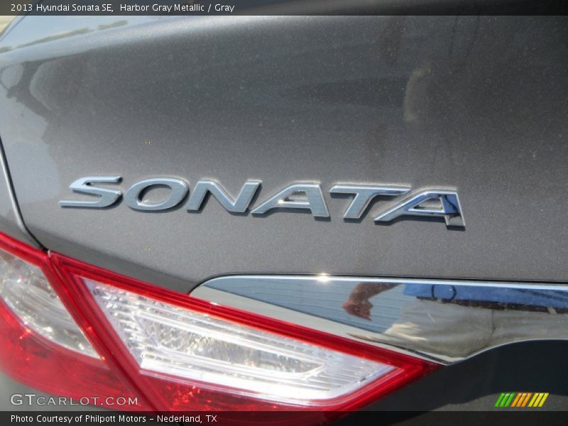 Harbor Gray Metallic / Gray 2013 Hyundai Sonata SE