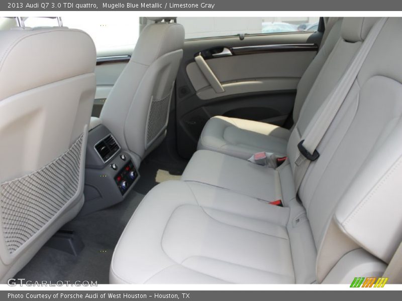 Mugello Blue Metallic / Limestone Gray 2013 Audi Q7 3.0 TDI quattro