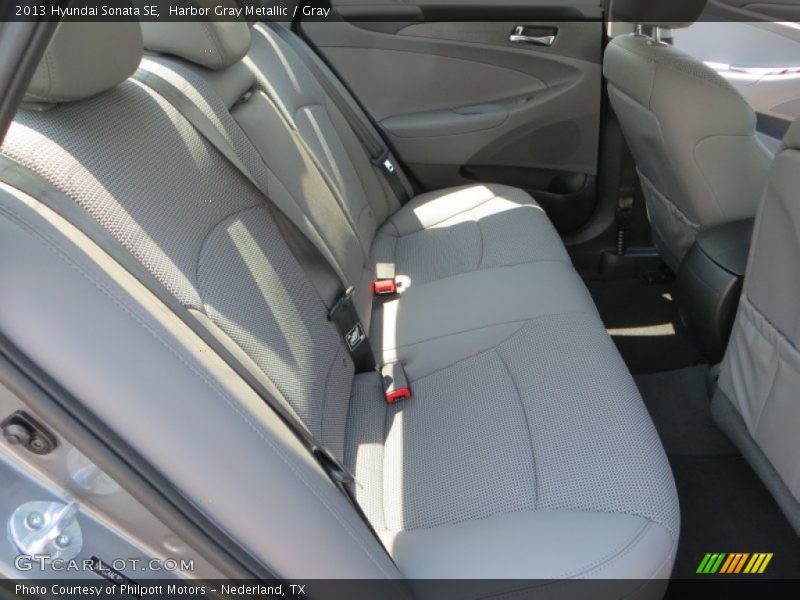 Harbor Gray Metallic / Gray 2013 Hyundai Sonata SE