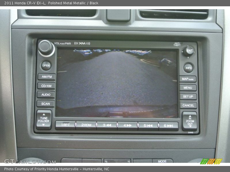 Polished Metal Metallic / Black 2011 Honda CR-V EX-L