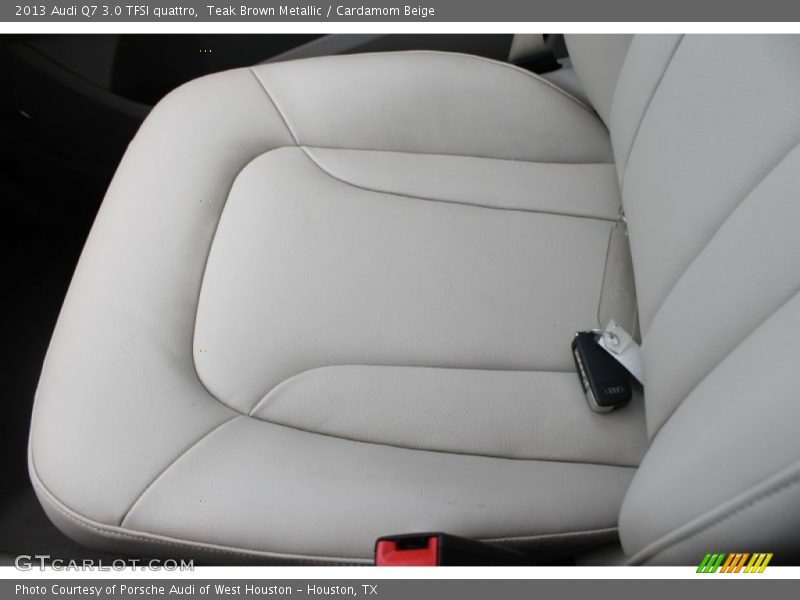 Teak Brown Metallic / Cardamom Beige 2013 Audi Q7 3.0 TFSI quattro