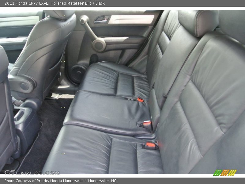 Polished Metal Metallic / Black 2011 Honda CR-V EX-L