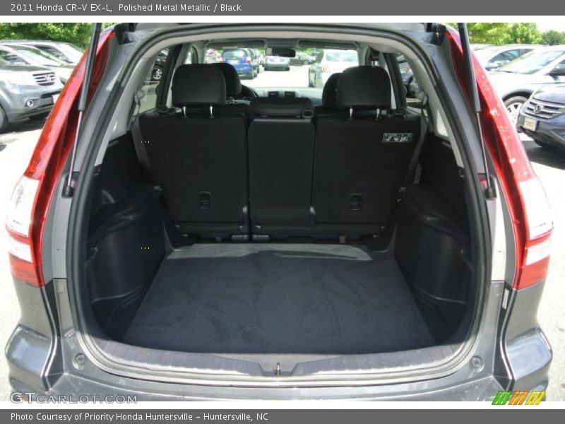 Polished Metal Metallic / Black 2011 Honda CR-V EX-L