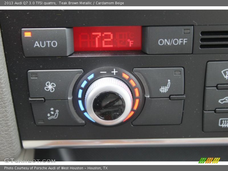Teak Brown Metallic / Cardamom Beige 2013 Audi Q7 3.0 TFSI quattro