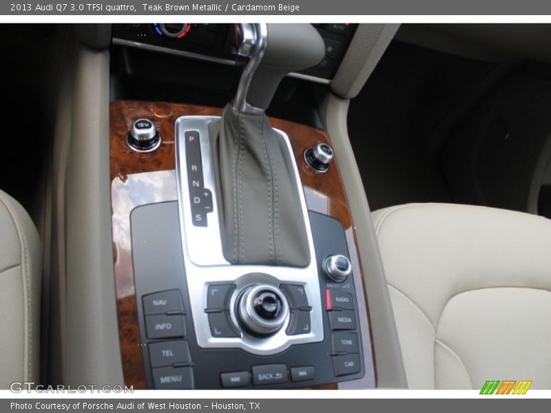 Teak Brown Metallic / Cardamom Beige 2013 Audi Q7 3.0 TFSI quattro