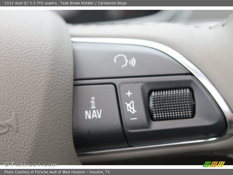 Teak Brown Metallic / Cardamom Beige 2013 Audi Q7 3.0 TFSI quattro