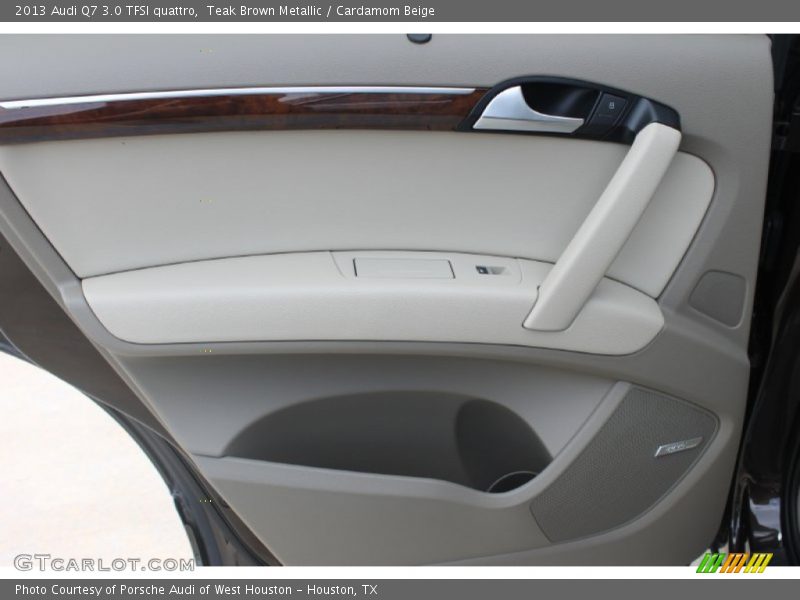 Teak Brown Metallic / Cardamom Beige 2013 Audi Q7 3.0 TFSI quattro