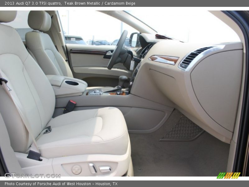 Teak Brown Metallic / Cardamom Beige 2013 Audi Q7 3.0 TFSI quattro
