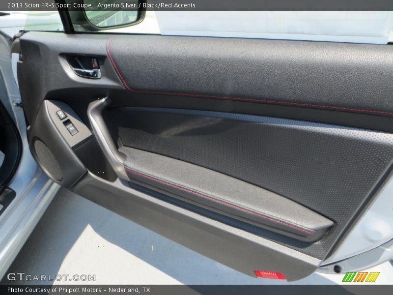 Argento Silver / Black/Red Accents 2013 Scion FR-S Sport Coupe