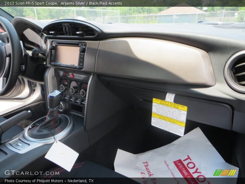 Argento Silver / Black/Red Accents 2013 Scion FR-S Sport Coupe