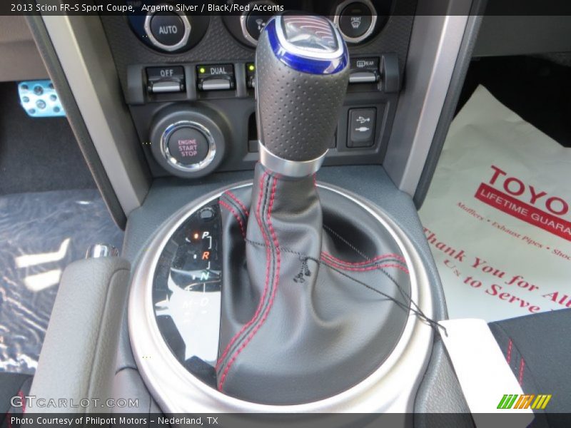  2013 FR-S Sport Coupe 6 Speed Paddle Shift Automatic Shifter