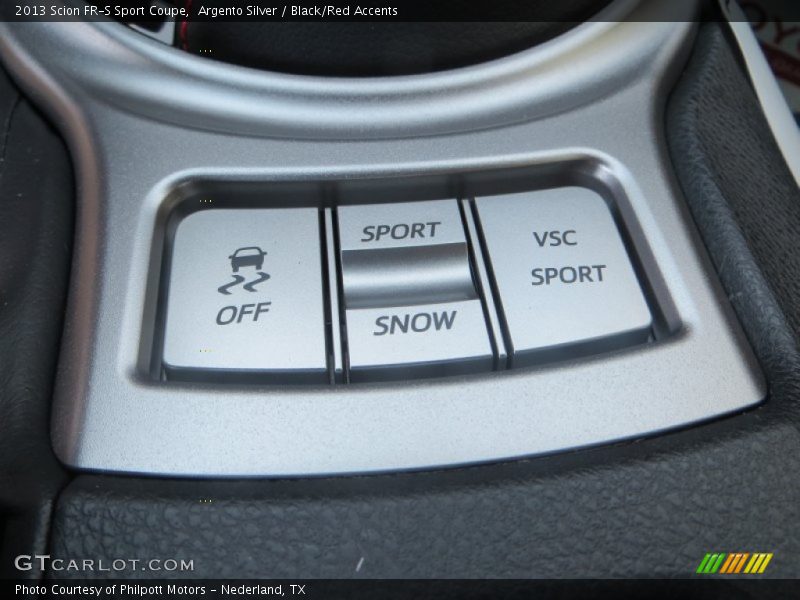 Controls of 2013 FR-S Sport Coupe