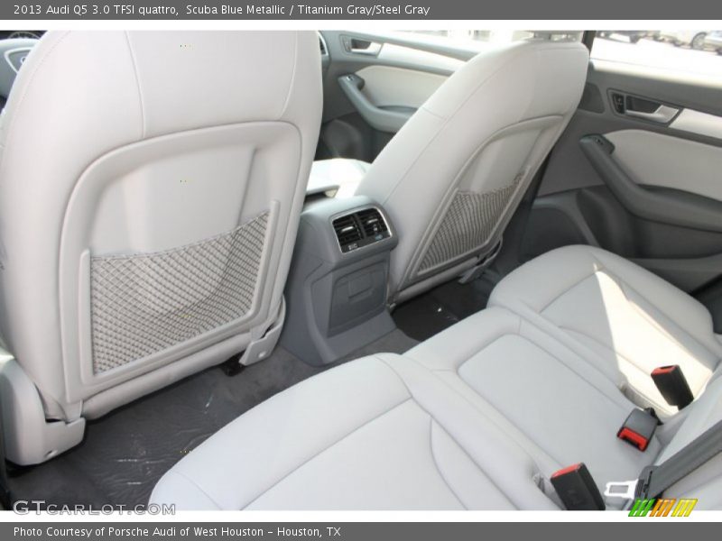 Scuba Blue Metallic / Titanium Gray/Steel Gray 2013 Audi Q5 3.0 TFSI quattro