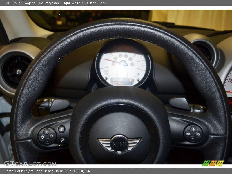 Light White / Carbon Black 2012 Mini Cooper S Countryman