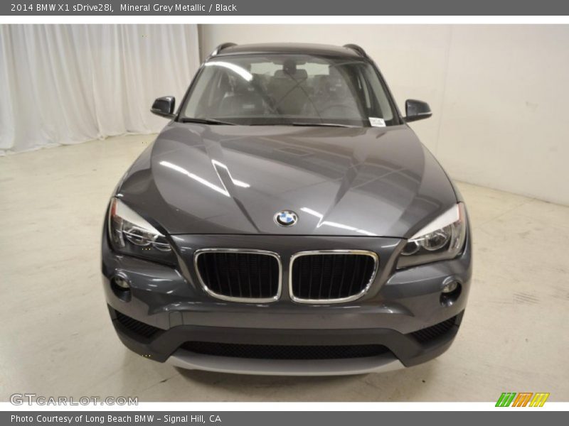 Mineral Grey Metallic / Black 2014 BMW X1 sDrive28i
