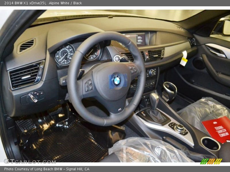 Alpine White / Black 2014 BMW X1 xDrive35i