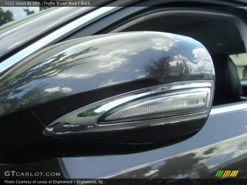 Truffle Brown Mica / Black 2012 Lexus ES 350