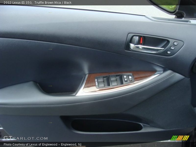 Truffle Brown Mica / Black 2012 Lexus ES 350