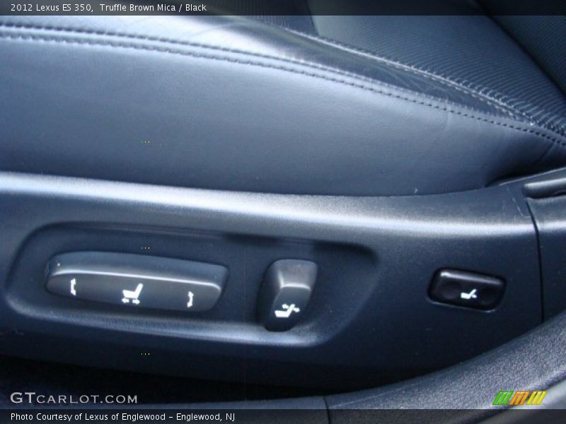 Truffle Brown Mica / Black 2012 Lexus ES 350