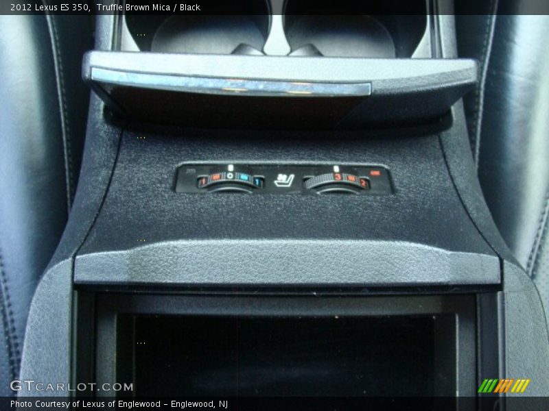 Truffle Brown Mica / Black 2012 Lexus ES 350