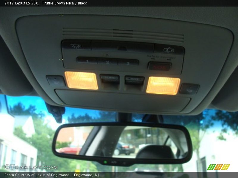 Truffle Brown Mica / Black 2012 Lexus ES 350