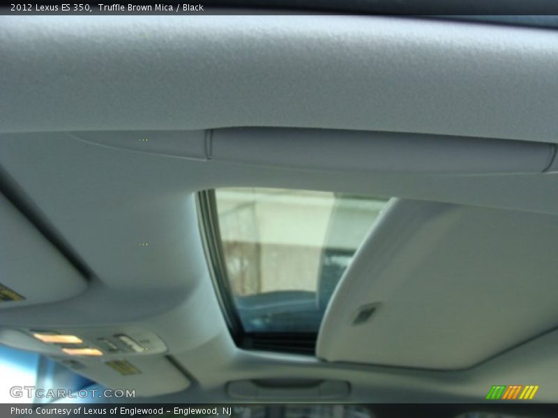 Truffle Brown Mica / Black 2012 Lexus ES 350